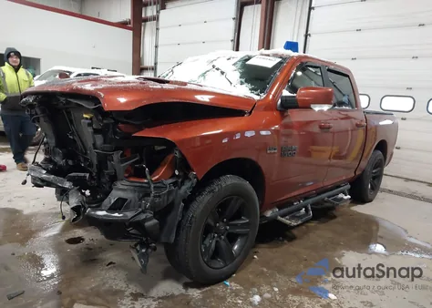 2017 Ram 1500 Sport 4X4 5'7 Box z USA, uszkodzony, nr VIN 1C6RR7MT3HS681532